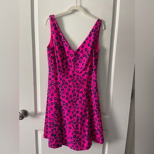 Lilly Pulitzer Pink Cheetah Print Dress